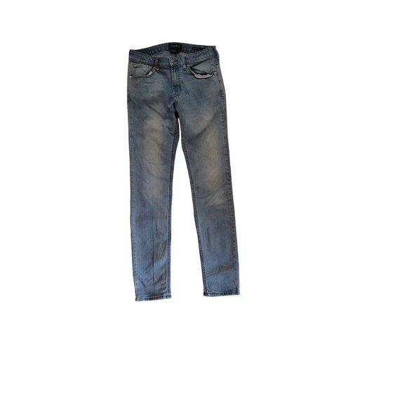 PacSun Men's Active Stretch Slim Fit Jeans 30x32 Light Blue Denim - Picture 1 of 11